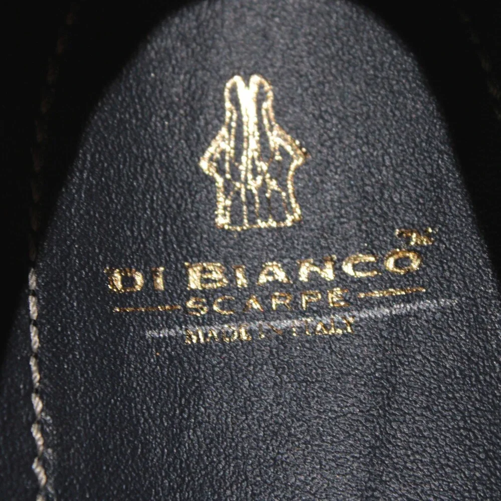 Di Bianco NWB Tasseled Slip On Loafers Size 9 US in Dark Purple Velvet